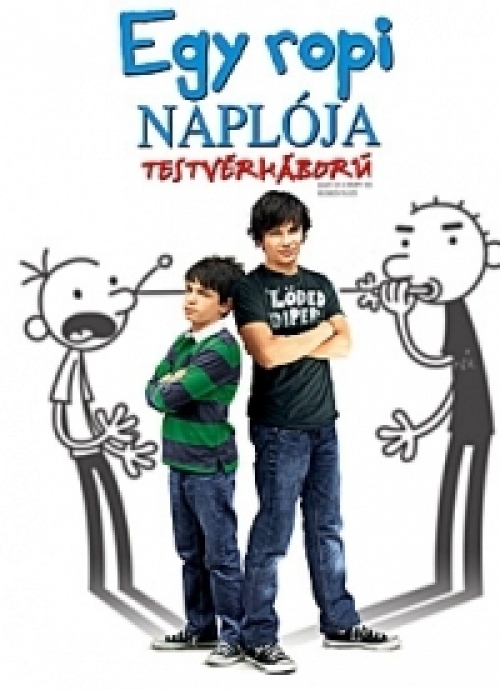 Egy ropi naplója: Testvérháború (DVD) *Magyar kiadás - Bontatlan - Antikvár*