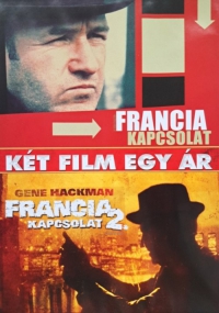 Francia kapcsolat 1-2. (2 DVD) *Gene Hackman - Szinkronizált - Antikvár - Kiváló állapotú*