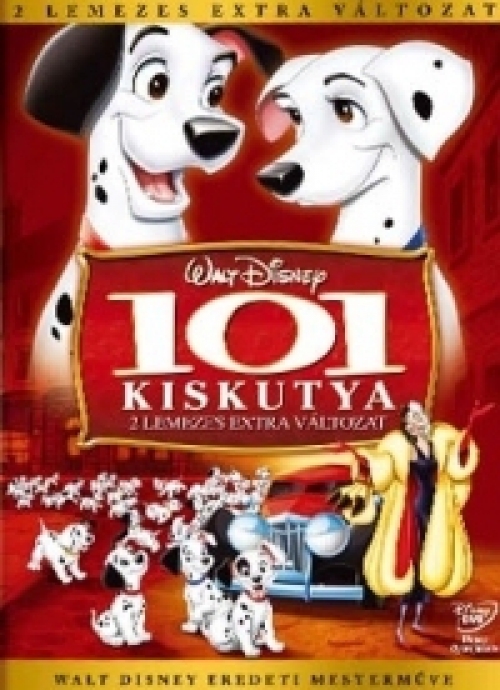 101 kiskutya - Extra változat (2 DVD) *Szinkronizált - Antikvár - Kiváló állapotú*