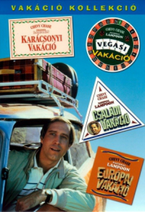 Vakáció kollekció (4 DVD) *Chevy Chase - Szinkronizált - Antikvár - Bontatlan*