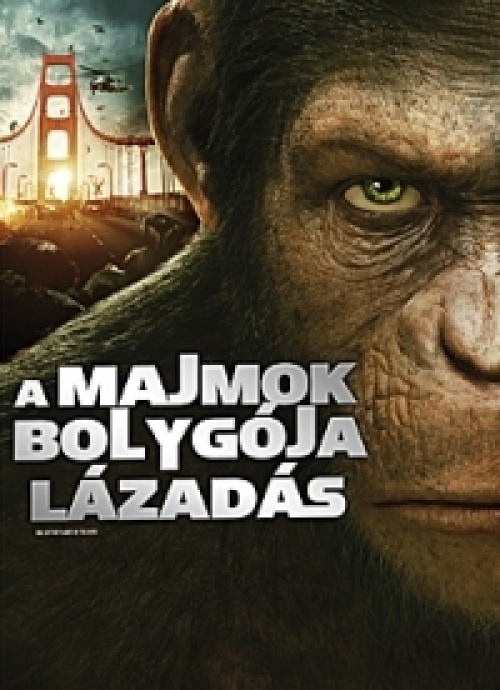 A majmok bolygója - Lázadás (DVD) *James Franco - John Lithgow - Antikvár - Kiváló állapotú*