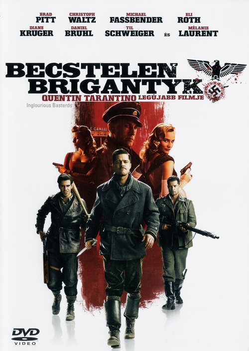Becstelen brigantyk (DVD) *Brad Pitt - Antikvár - Kiváló állapotú*