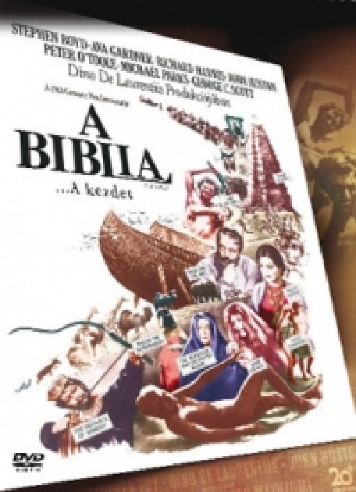 A Biblia *1966* (Szinkronizált) (DVD) *Peter OToole - Franco Nero - Richard Harris*