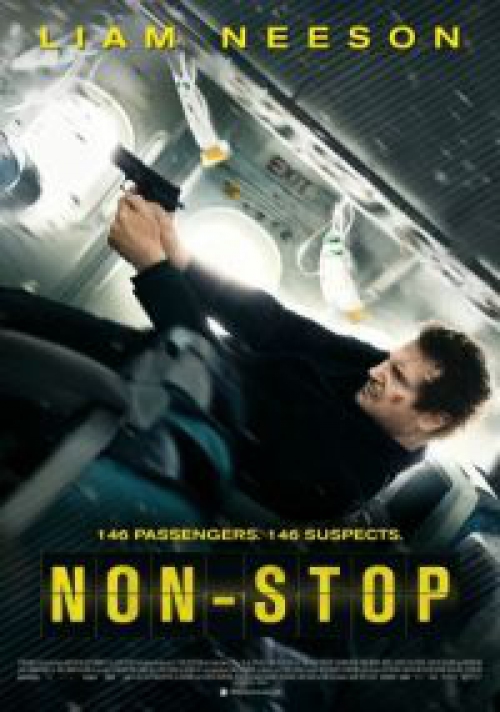 Non-stop (DVD) *Liam Neeson - Julianne Moore - Antikvár - Kiváló állapotú*