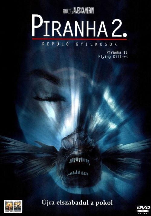 Piranha 2. - Repülő gyilkosok (DVD) *James Cameron - Antikvár - Kiváló állapotú*