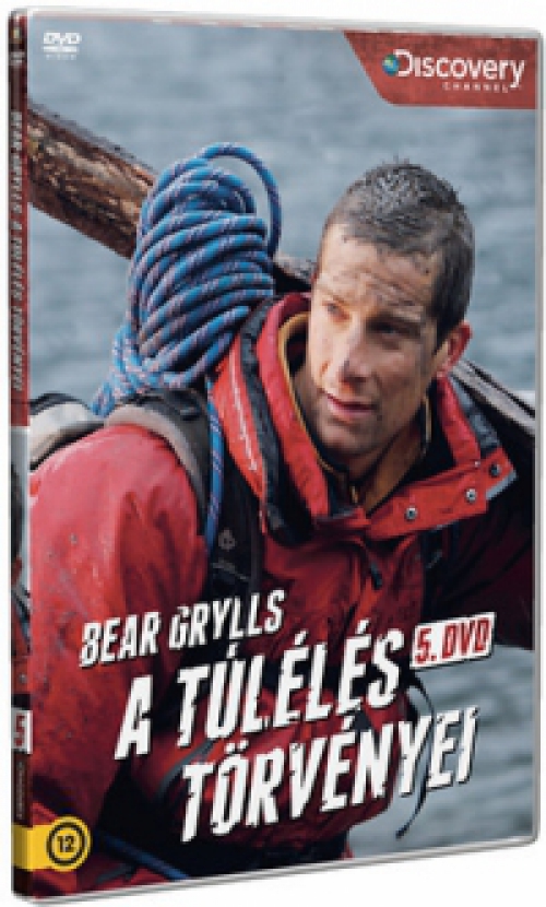 Bear Grylls - A túlélés törvényei 1-5. (5 DVD) *Gyűjtemény - Antikvár - Kiváló állapotú*