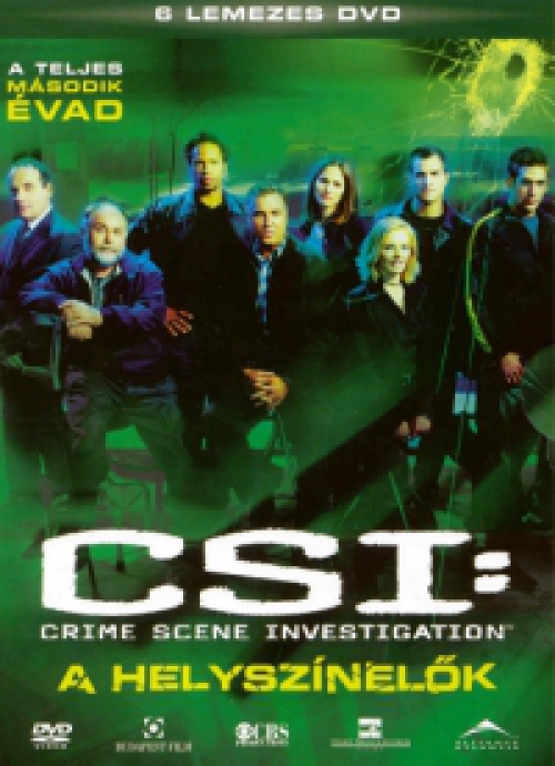 CSI: A helyszínelők - A teljes második évad (6 DVD) *Díszdobozos - Antikvár - Kiváló állapotú*