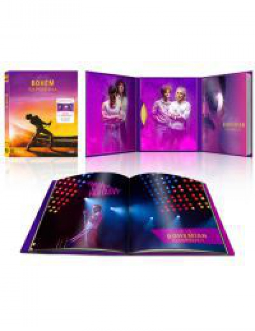 Bohém rapszódia (Blu-ray) *Limitált, digibook változat* *Magyar kiadás - Antikvár - Kiváló állapotú* 