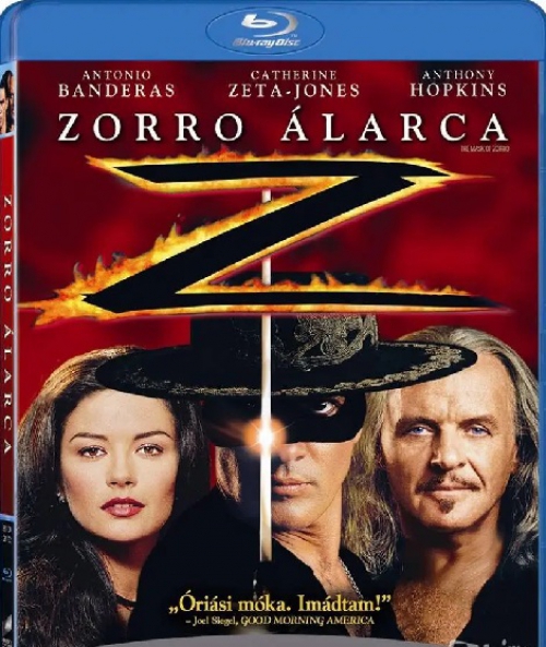 Zorro álarca (Blu-ray) *Magyar kiadás - Antikvár - Kiváló állapotú*