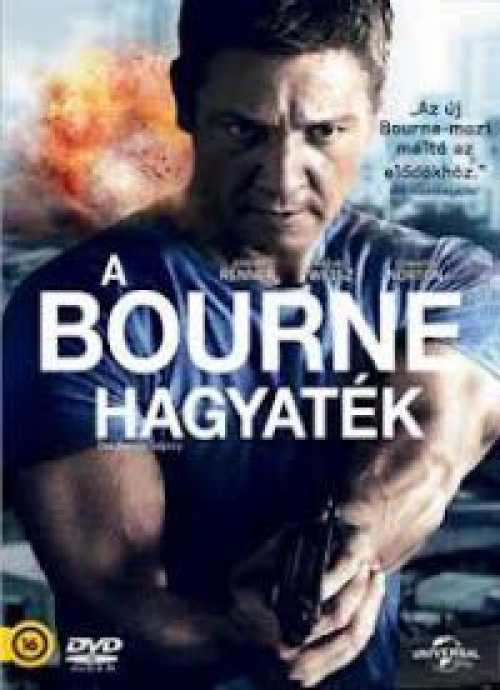 A Bourne-hagyaték (DVD) *Jeremy Renner - Antikvár - Kiváló állapotú*
