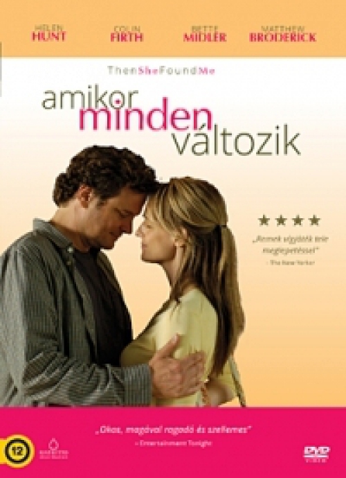 Amikor minden változik (DVD) *Helen Hunt - Colin Firth - Antikvár - Közepes állapotú*