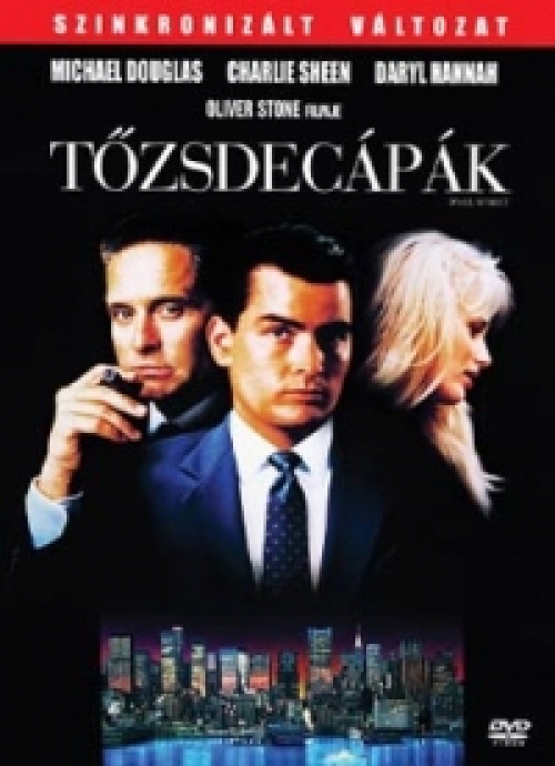 Tőzsdecápák (DVD) *Oliver Stone filmje - Michael Douglas - Charlie Sheen* *Antikvár - Kiváló állapotú*