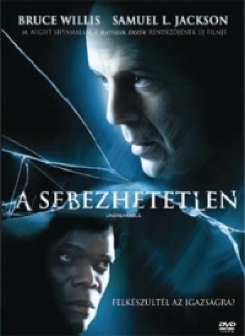 A Sebezhetetlen (DVD) *Szinkronizált* *Bruce Willis - Samuel L. Jackson - Antikvár - Kiváló állapotú*