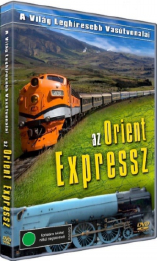 A világ leghíresebb  vasútvonalai - Az Orient Expressz (DVD) *Szinkronizált - Antikvár - Kiváló állapotú*