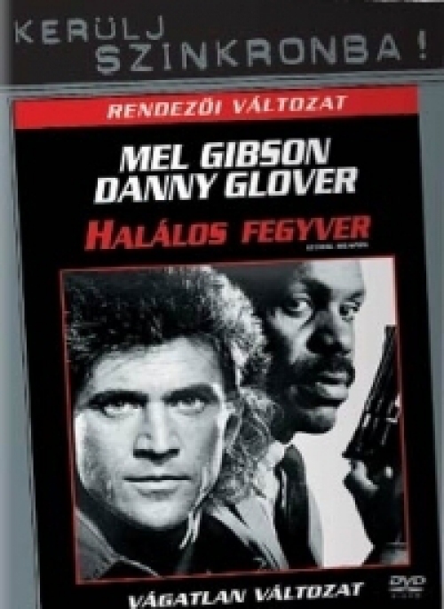Halálos fegyver 1. (DVD) *Szinkronizált* *Antikvár - Kiváló állapotú*
