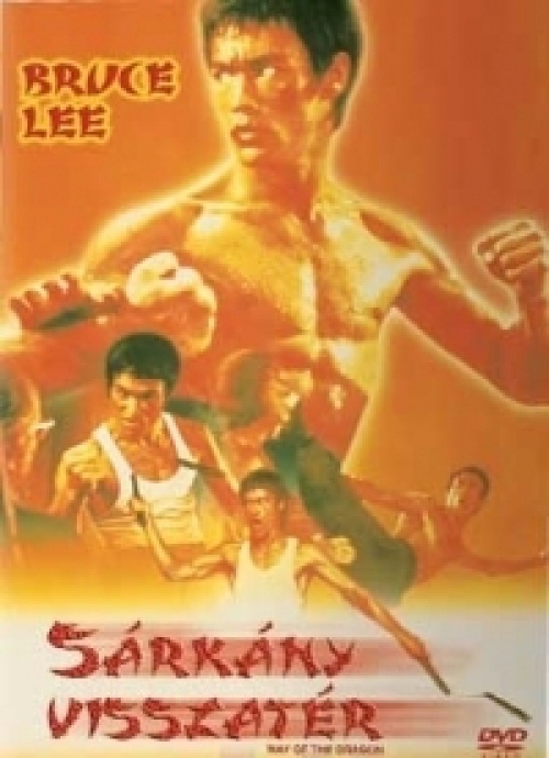 Bruce Lee - Sárkány visszatér (DVD)  *Chuck Norris - Sárkány útja - Antikvár - Kiváló állapotú*
