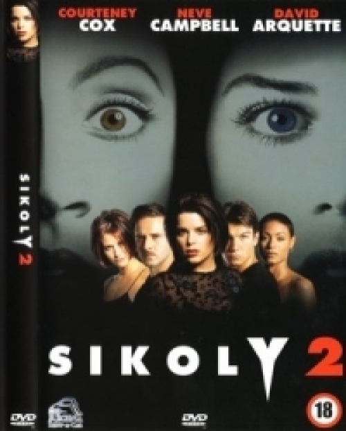 Sikoly 2. (DVD) *Szinkronizált - Neve Campbell - Courtney Cox - Antikvár - Kiváló állapotú* 