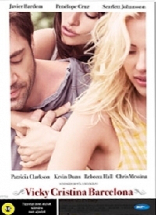 Vicky Cristina Barcelona (DVD) *Woody Allen - Penélope Cruz - Javier Bardem - Scarlett Johansson - Antikvár - Kiváló állapotú*