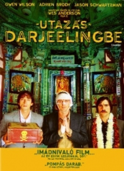 Utazás Darjeelingbe (DVD) *Wes Anderson filmje - Antikvár - Kiváló állapotú*