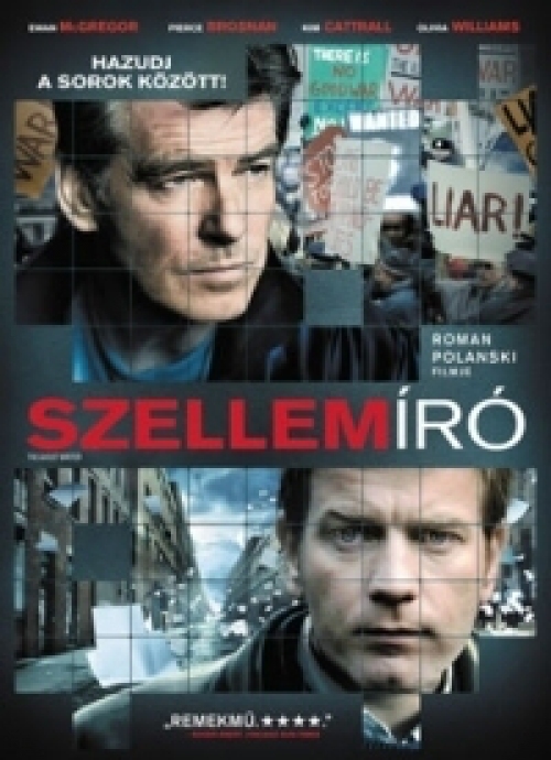 Szellemíró (DVD) *Roman Polanski - Antikvár - Kiváló állapotú*