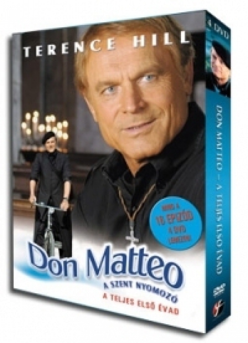 Don Matteo - A teljes első évad (4 DVD)  *Terence Hill - Antikvár - Kiváló állapotú*