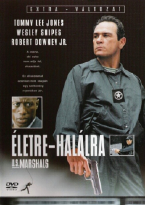 Életre-halálra (DVD) *Feliratos* *Extra változat - Tommy Lee Jones - Wesley Snipes - Pattintótokos - Antikvár - Kiváló állapotú*