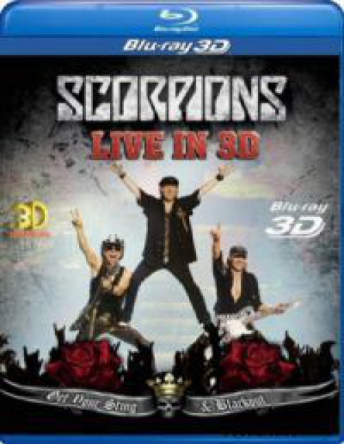 Scorpions Live in 3D (3D BD) *Magyar kiadás - Antikvár - Gyűjtői példány - Kiváló állapotú*