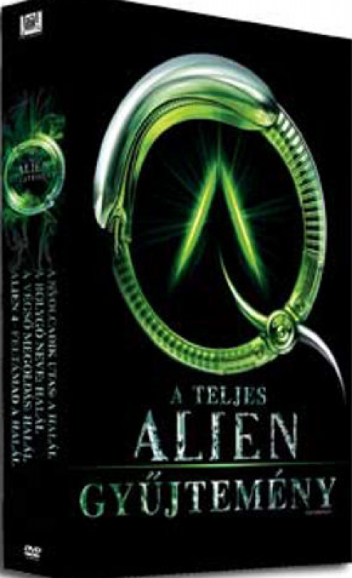 Alien - A teljes gyűjtemény 1-4. (4 DVD) *Díszdobozos* *Szinkronizált - Antikvár - Kiváló állapotú*