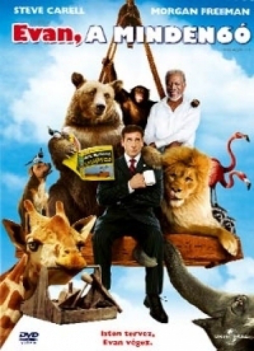 Evan, a minden6ó (DVD) *Evan, a mindenható* *Steve Carell - Morgan Freeman*  *Antikvár - Kiváló állapotú*