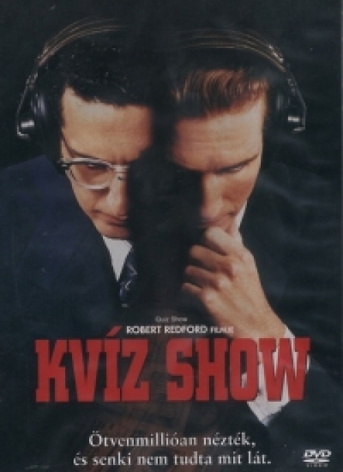 Kvíz-show (DVD) *Robert Redford filmje - Ralph Fiennes - Antikvár - Kiváló állapotú*