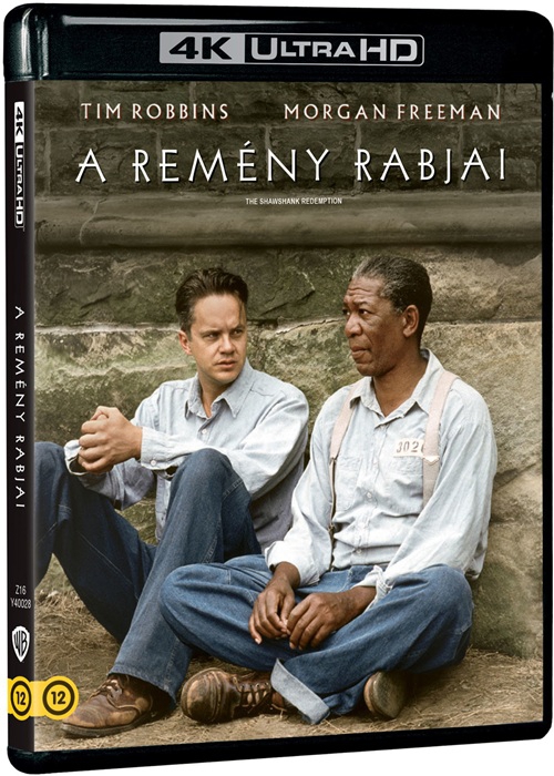 A remény rabjai (4K UHD+Blu-ray) *Magyar kiadás - Gyűjtői példány - Antikvár - Kiváló állapotú* 