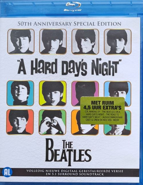 Egy nehéz nap éjszakája (Blu-ray) *Beatles mozifilm - eredeti hang - import* *Antikvár - Kiváló állapotú*