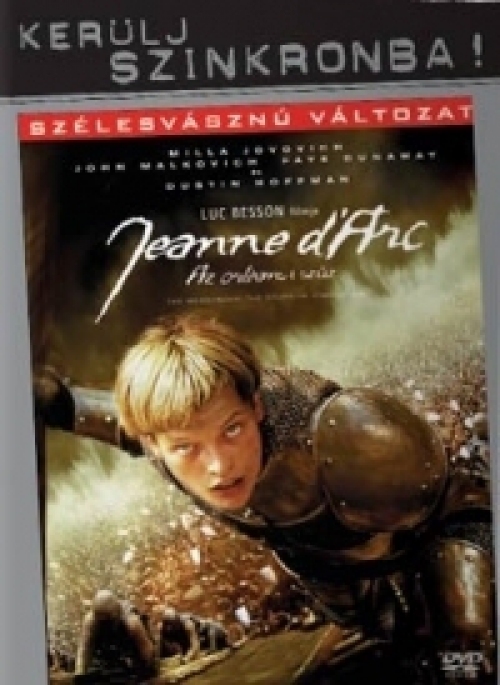 Jeanne d'Arc - Az orleans-i szűz (DVD)  *Luc Beson - Szinkronizált - Antikvár - Kiváló állapotú*