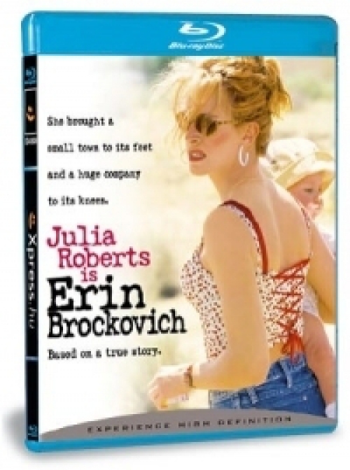 Erin Brockovich, zűrös természet (Blu-ray)  *Magyar kiadás - gyűjtői példány - Antikvár - Kiváló állapotú*