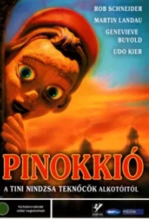 Pinokkio (DVD) *Élőszereplős - 1996-os kiadás - Rob Schneider* *Antikvár - Kiváló állapotú*