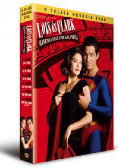 Lois és Clark: Superman legújabb kalandjai - A teljes második évad (6 DVD) *Antikvár - Kiváló állapotú*