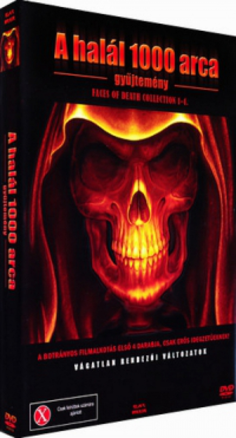 A halál 1000 arca gyűjtemény 1-4. (4 DVD) *Gyűjtemény* *Antikvár - Kiváló állapotú*