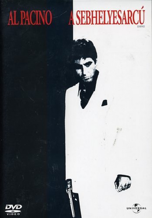 A sebhelyesarcú (DVD) *Al Pacino - Michelle Pfeiffer - Antikvár - Kiváló állapotú*