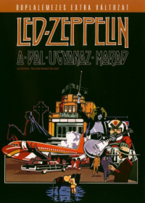 Led Zeppelin - A dal ugyanaz marad (2 DVD) *Magyar kiadás - Antikvár - Kiváló állapotú*