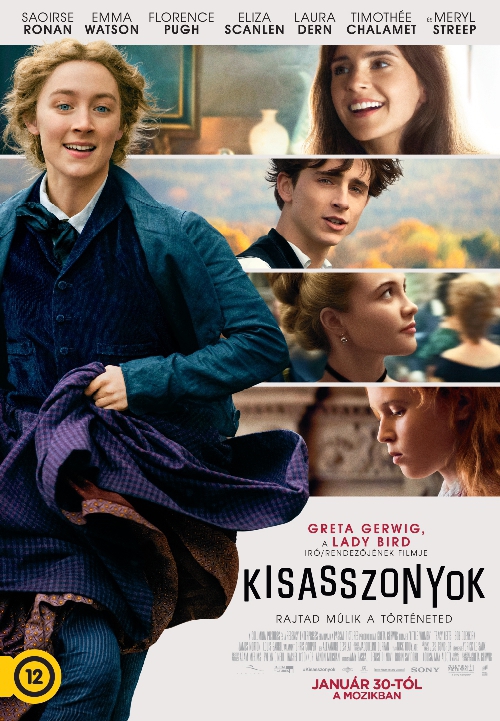 Kisasszonyok (DVD) *2019 - Emma Watson - Timothée Chalamet* *Antikvár - Kiváló állapotú*