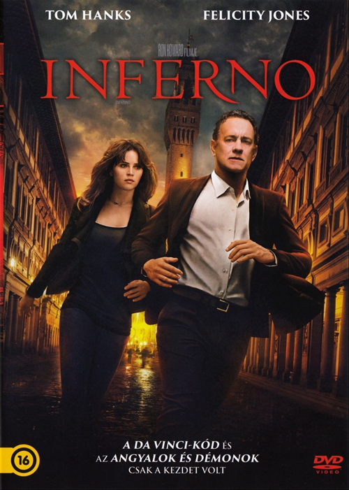 Inferno (DVD) *Ron Howard - Tom Hanks - Felicity Jones - Antikvár - Kiváló állapotú*