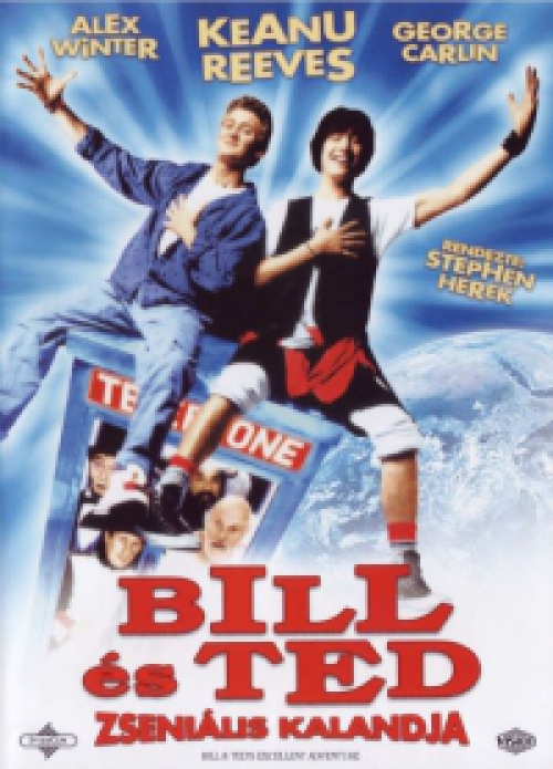 Bill és Ted zseniális kalandja (DVD) *Szinkronizált - Keanu Reeves - Antikvár - Kiváló állapotú*