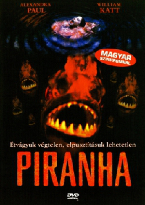 Piranha (1995 - Alexandra Paul - William Katt) (DVD) *Antikvár - Kiváló állapotú*