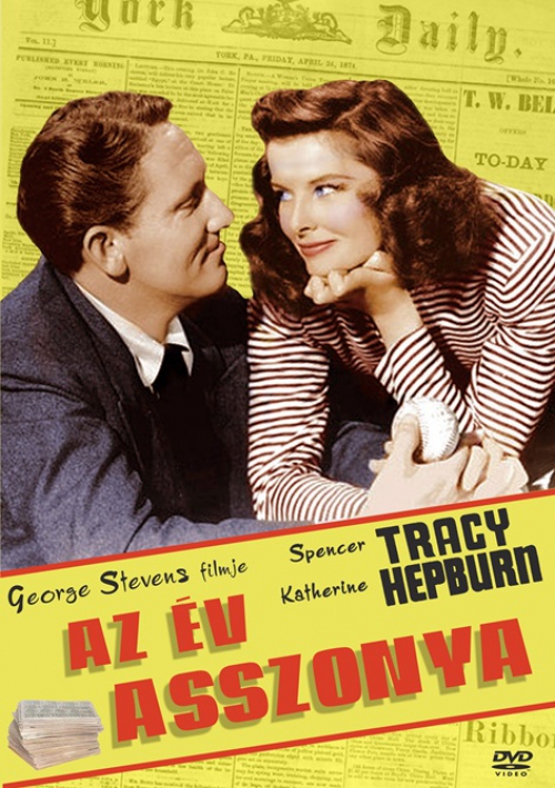 Az év asszonya (DVD) *Spencer Tracy - Katharine Hepburn* *Antikvár - Kiváló állapotú*