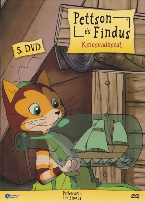Pettson és Findus 1-3-4. rész (3 DVD) *Antikvár - Kiváló állapotú*