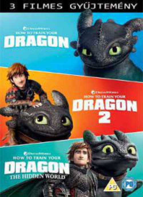 Így neveld a sárkányodat díszdoboz (1-3.) (3 DVD)