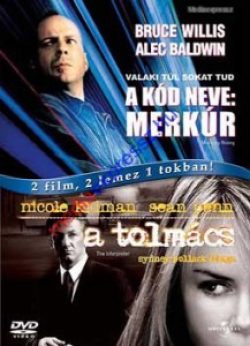 A kód neve: Merkúr / A tolmács (2 DVD) *Antikvár - Kiváló állapotú*
