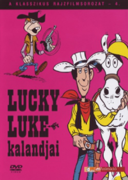 Lucky Luke kalandjai (DVD) *Klasszikus rajzfilmsorozat 4.* *Antikvár - Kiváló állapotú*