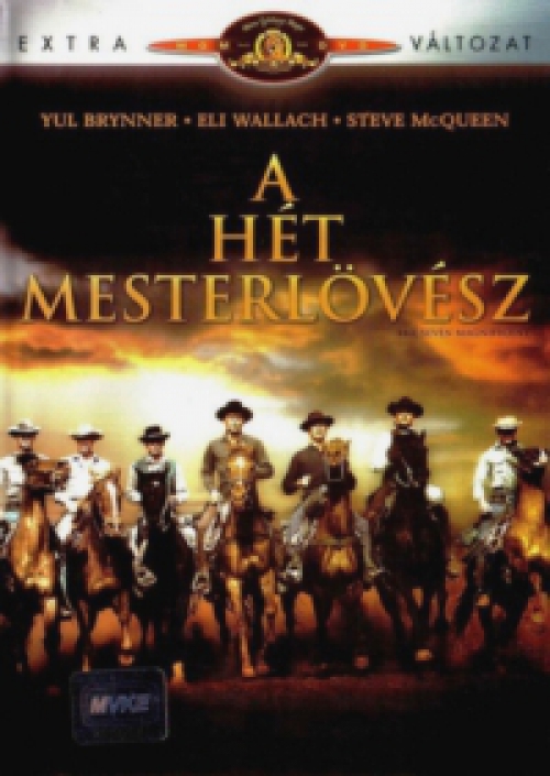 A hét mesterlövész (1960) (DVD) *Feliratos* (Klasszikus - Intercom kiadás  - Yul Brynner - Eli Wallach) *Antikvár - Kiváló állapotú*