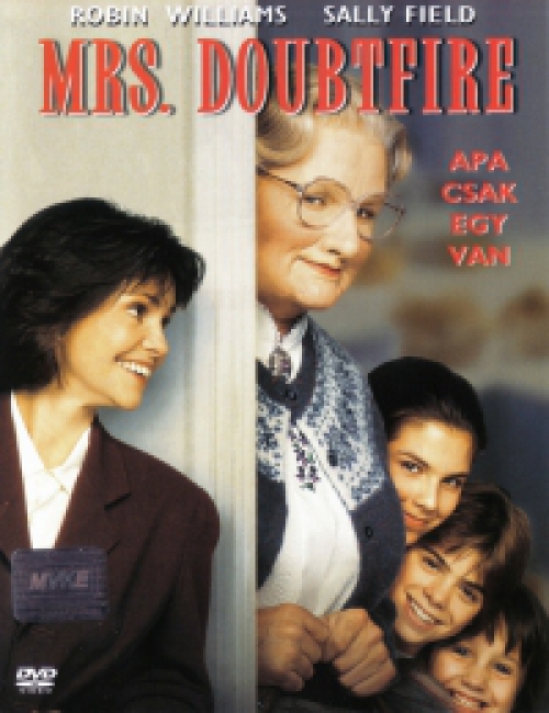 Mrs. Doubtfire – Apa csak egy van (DVD) *Feliratos - Antikvár - Kiváló állapotú*